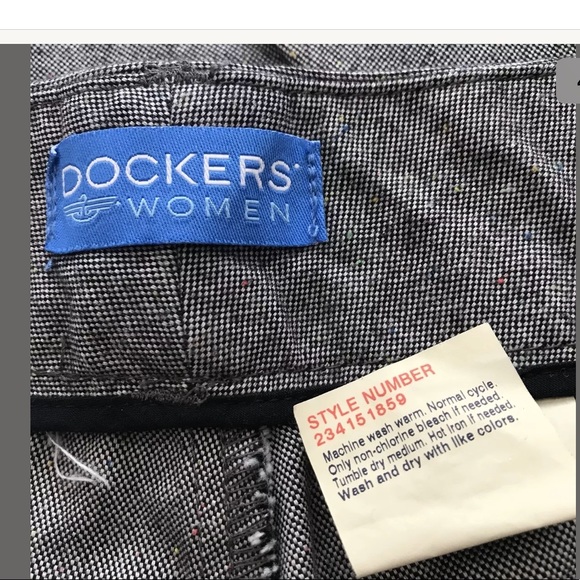 Dockers Cuffed Dress Pants Nouveau Fit Size 10P - Picture 4 of 9
